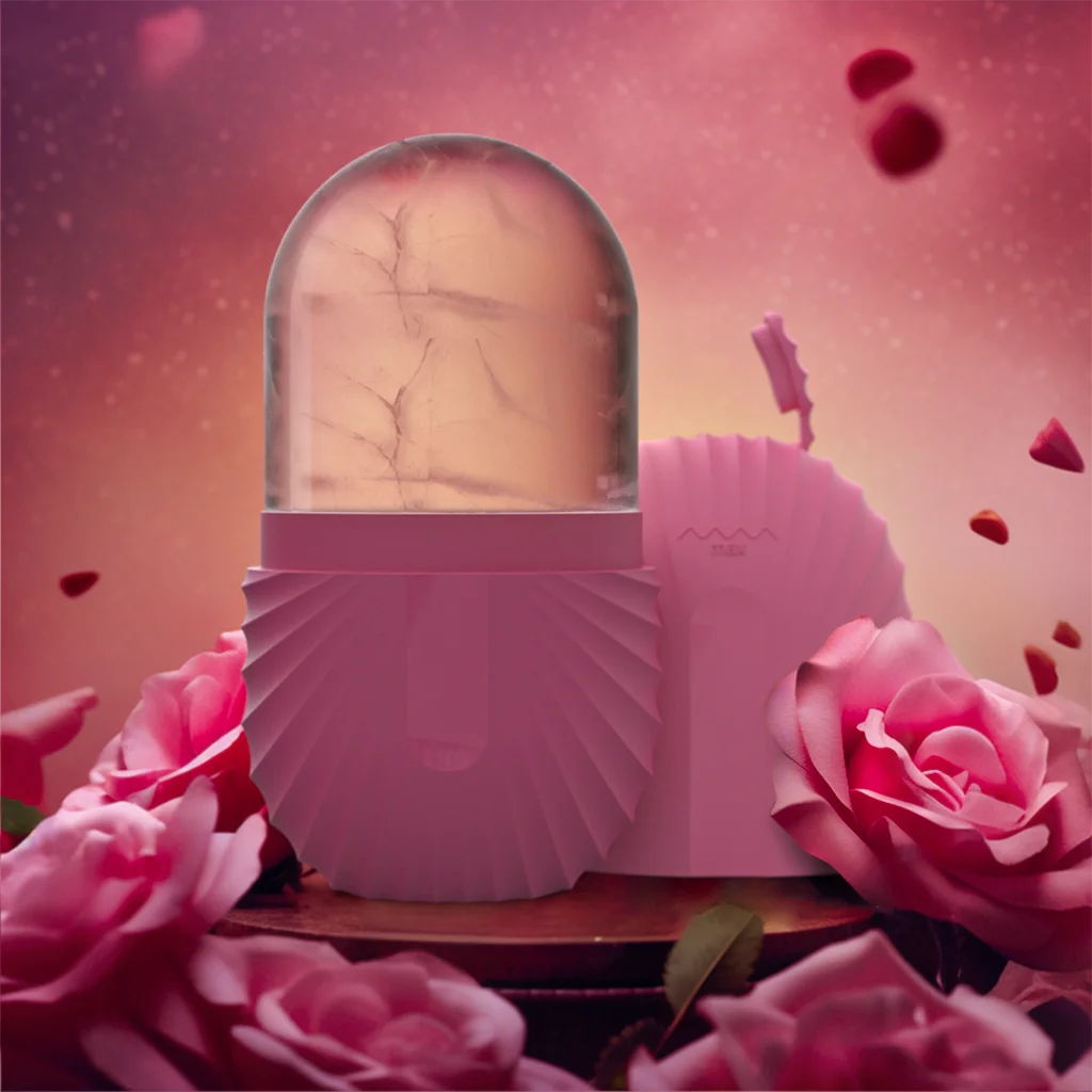 Glacis : cube glaçon pour massage