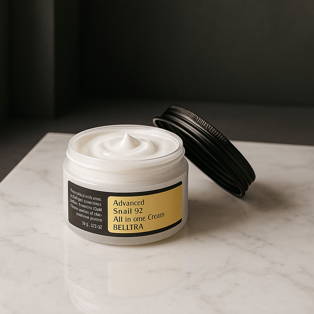 crème mucine d'escargot